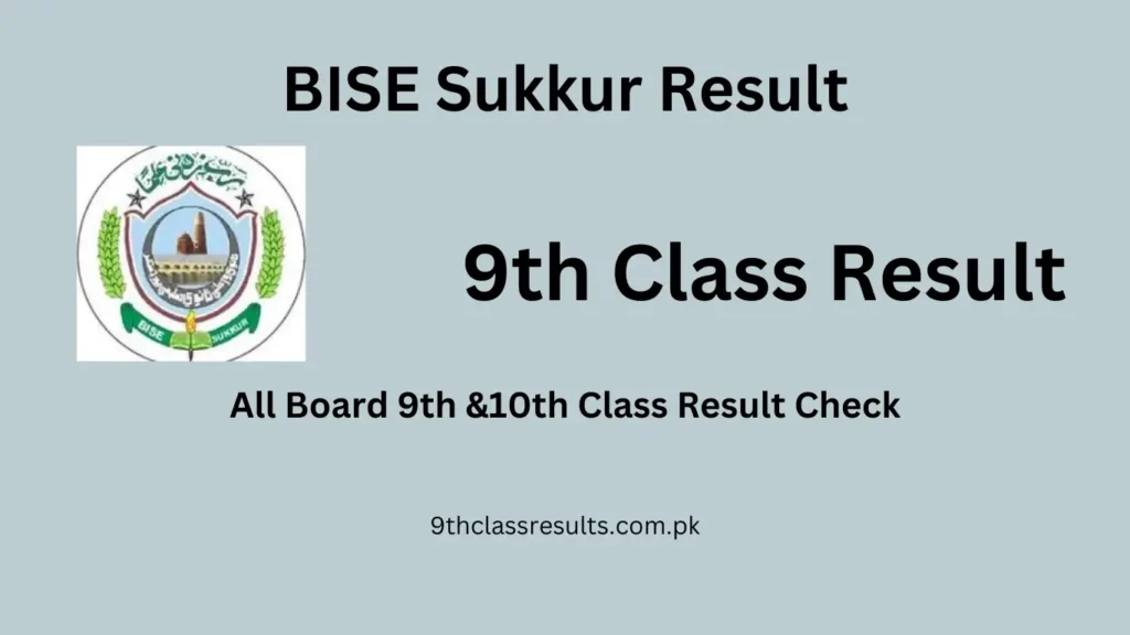 Bise Sukkur Result  9th class 