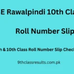 bise rawalpindi roll number slip 10th class