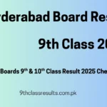 9th Class Result 2025 Hyderabad Board