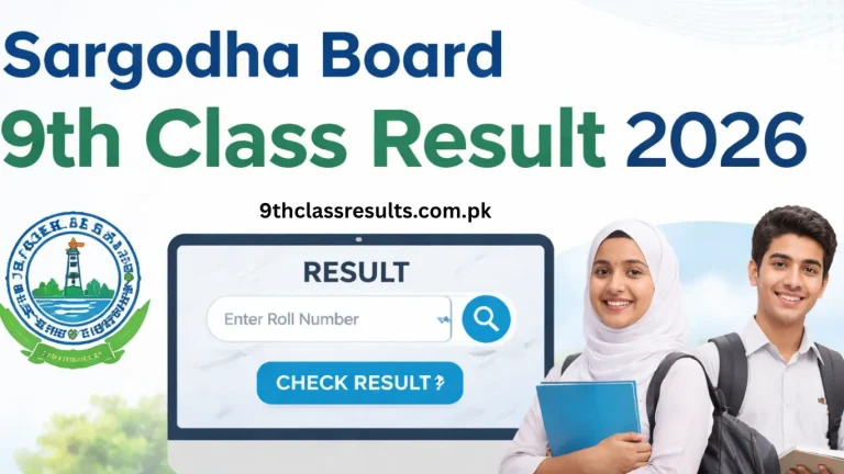 Sargodha Board 9th Class Result 2026