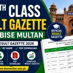 9th Class Result Gazette 2026 BISE Multan