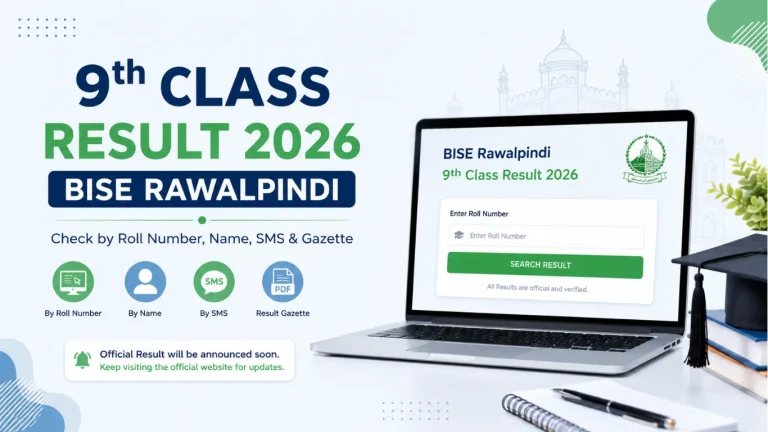 9th Class Result 2026 BISE Rawalpindi
