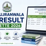 BISE Gujranwala 9th Result Gazette 2026